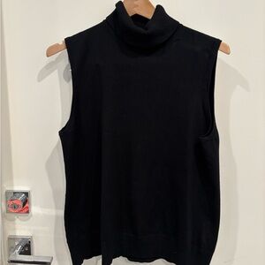 Cable & gauge short sleeve turtlenecks sleeve turtleneck size x large